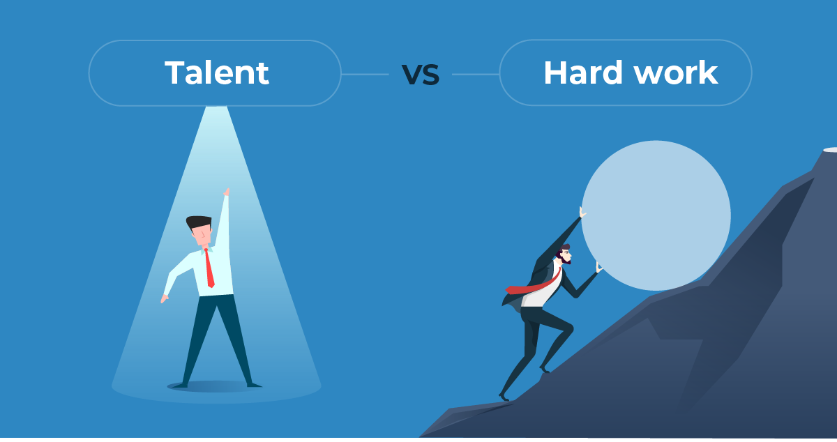 Talent vs. Hard Work